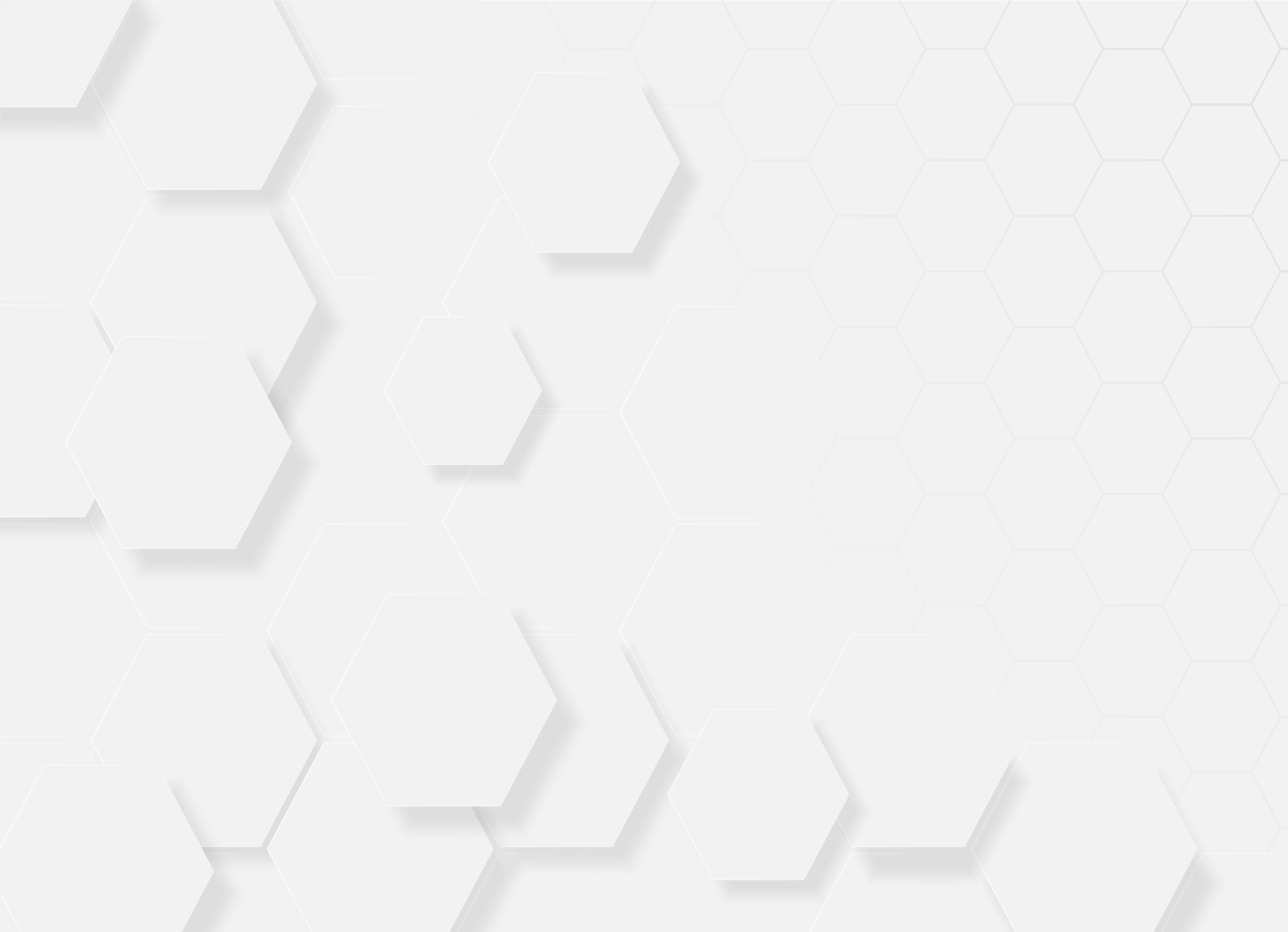 Hexagon background decoration