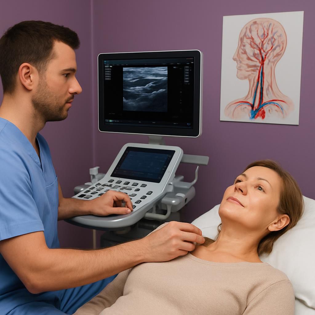 Carotid artery scan